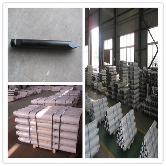 Ciseau hydraulique rocheux