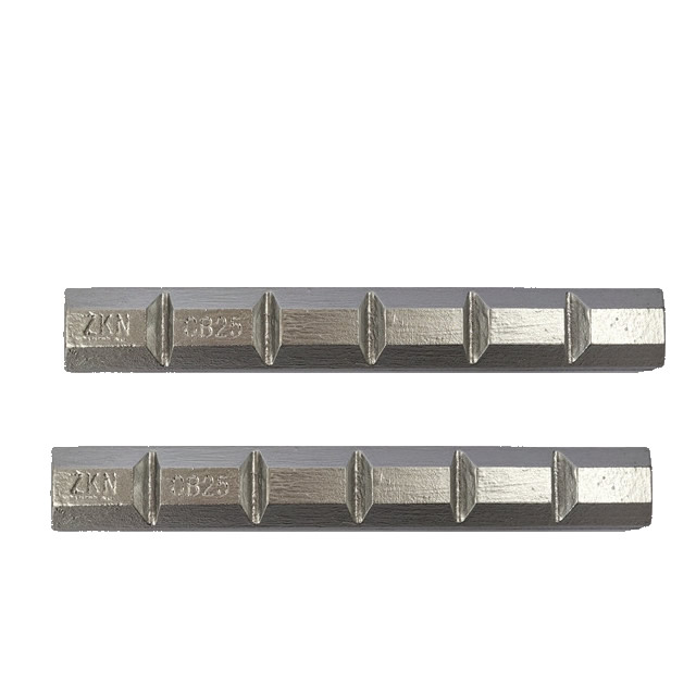 Bar à chocky en fer blanc à chrome élevé