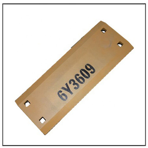 Plaque d'usure du chargeur de bord de base 6Y3609 Bolt-on