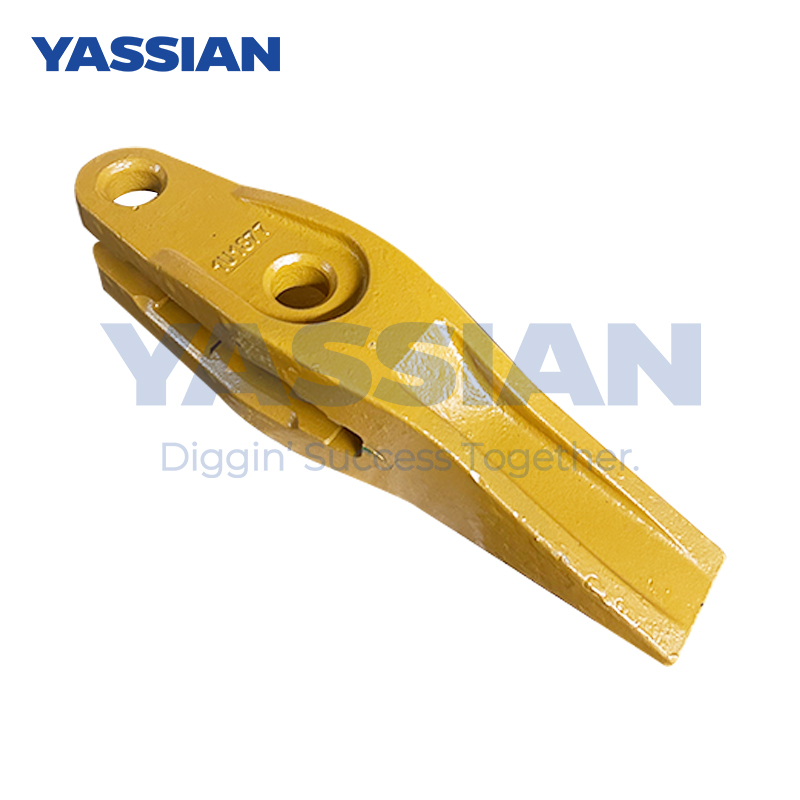 Adaptateur de godet yassian 1U1877 Dent de godet d'excavatrice de pointe standard 1U1877 dent d'excavatrice