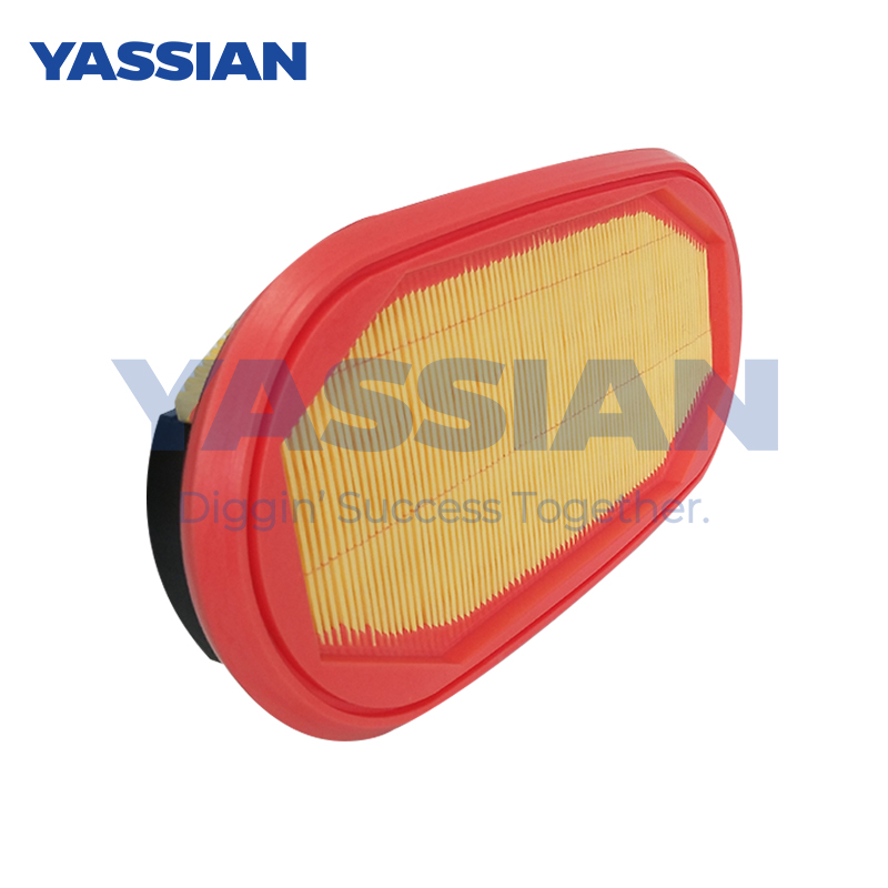 Papier plié Micron 3466688 Filtres de carburant d'excavatrice