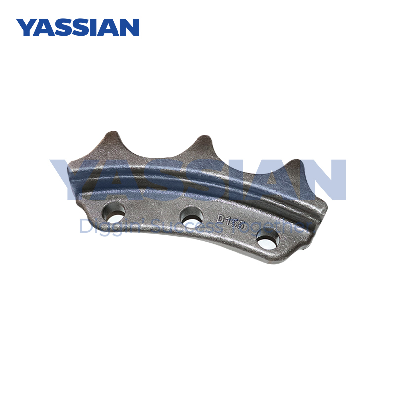 Bulldozer Casting Sprocket Segment D155 Excavatrice de pignon