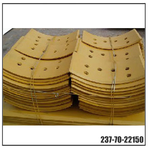 Route Construction Machinery Pièces Grader Motor Fin Bit 237-70-22150