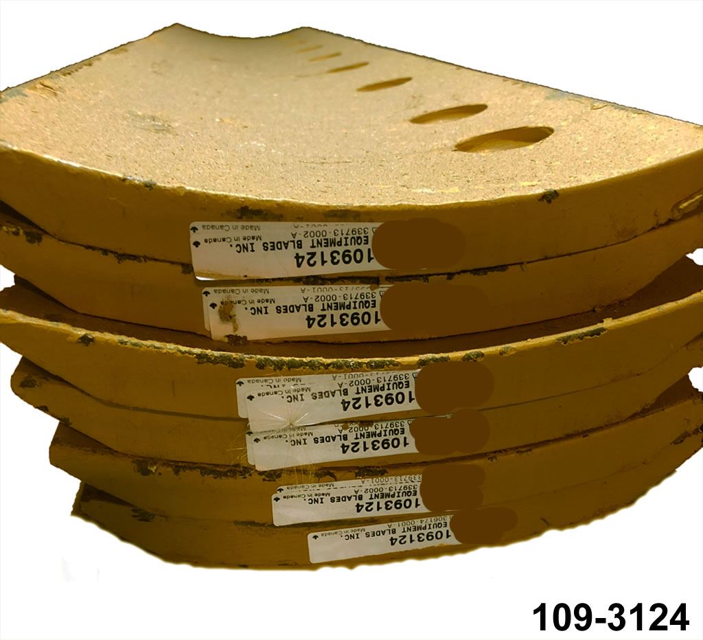 109-3124 Grader Blade Caterpillar Curved Frot