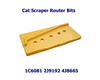 Bits de routeur de grattoir de chat 1C6081 2J9192