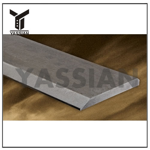 1 x 8 x 12 pouces de soudure dans les bords de base d'excavatrice