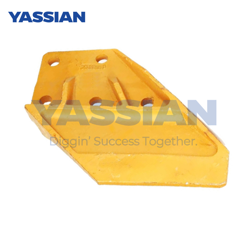 Crimp sur les dents de seau SK100LR 2412N278D1 / 2412N278D2 pour la coupe latérale SK100 (4 trous) pièces de rechange