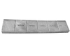 Bandes de plaquette en fer blanc chromé WS50