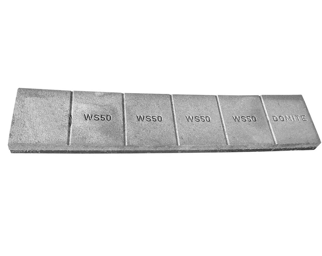 Bandes de plaquette en fer blanc chromé WS50