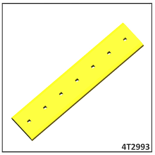 4T2993 Boueau de chenille Dizer 834G D7G Blade Cutting Born