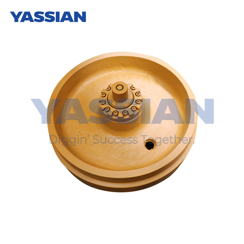 Dozer D8L Idler Roller 6Y0557 pour le châssis de bulldozer
