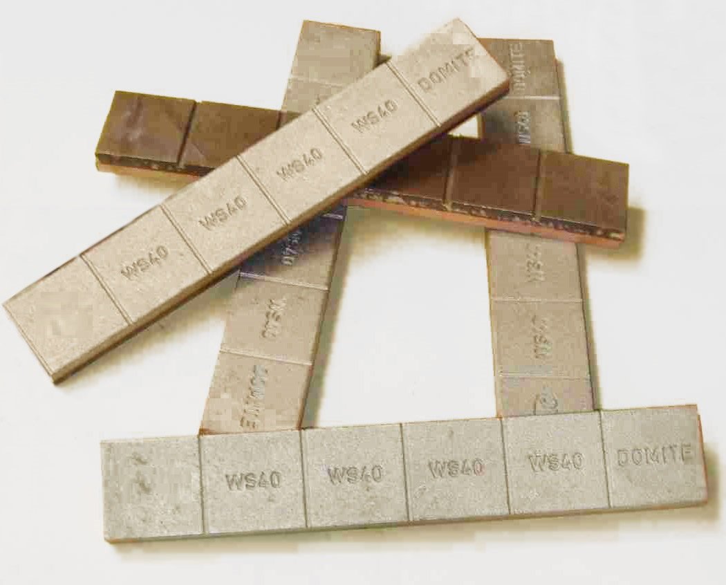 Bandes de plaquette en fer blanc chromé WS50