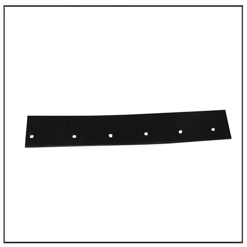 Scraper lame pré-percée 35in.W x 3in.h x 1/4in. épais