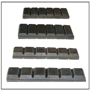Pièces d'usure de longue durée Bar à poils pour une protection de seau de dragline / pelle