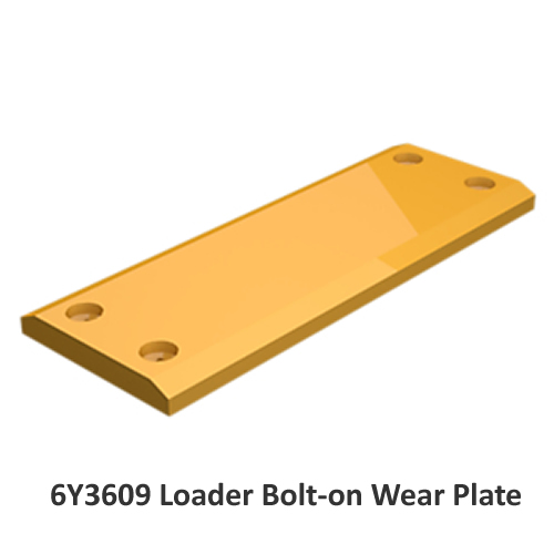 Plaque d'usure du chargeur de bord de base 6Y3609 Bolt-on