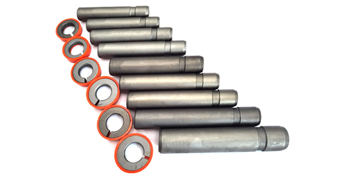 Épingles de dents de godet d'excavatrice