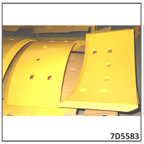 7D5583, 7D-5583 Caterpillar Moldboard superposition pour la niveleuse