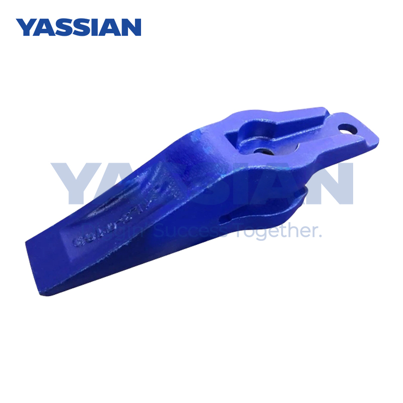 Pièces de rechange d'excavatrice Pièces d'usure d'excavatrice seau de bâti Unitooth Pièces de rechange d'excavatrice seau de bâti Unitooth 61L3-0169 Dent boulonnée centrale de Hyundai pour le chargeur HL17/740/750