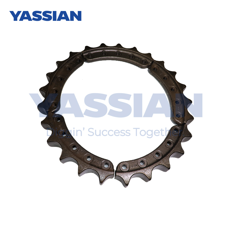 Sprocket de bulldozer D7G Dozer Segment Équipement de déplacement de la Terre