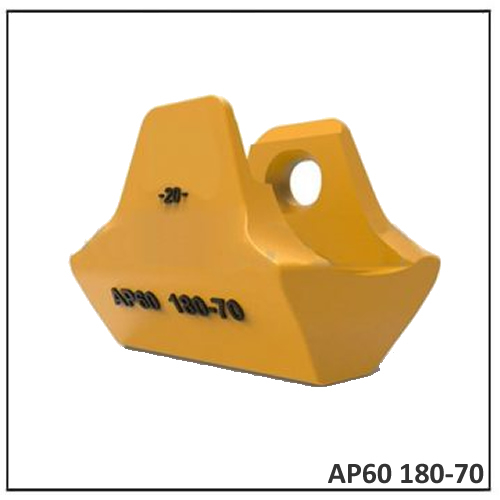 AP60 180-70 Shroud à talon pour l'excavatrice