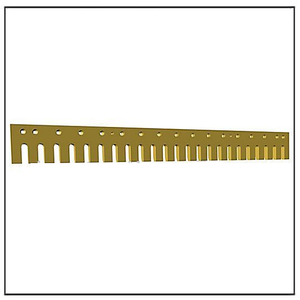 Brotte de lame plate dentelée 104-3631