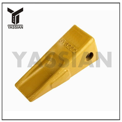 6y3222 Dentons de seau standard de la chenille