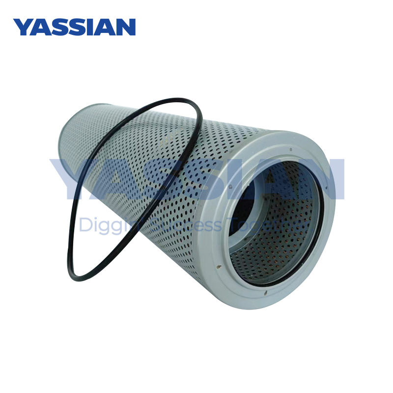 Filtre à huile d'excavatrice 1262081 Huile de lubrification hydraulique haute précision 