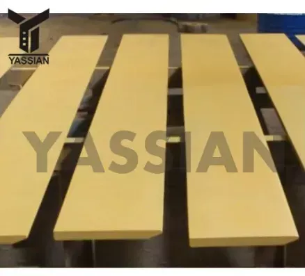 Bord de coupe plat &agrave; simple biseau